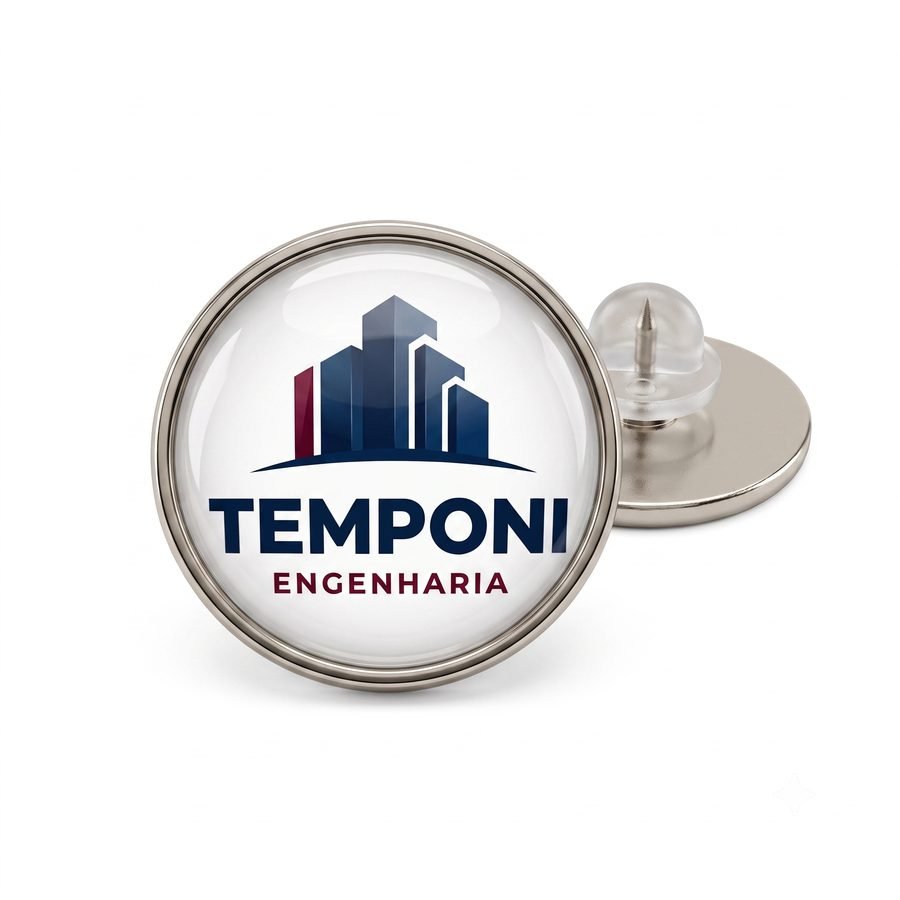 Pin redondo